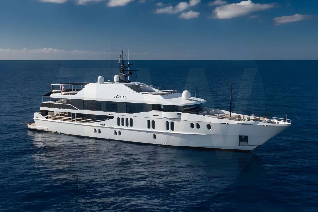 White Idol yacht for sale and price, showing the details and features of the interior and exterior available for purchase from LIME Yachts and Brokerage located in Fort Lauderdale Florida.