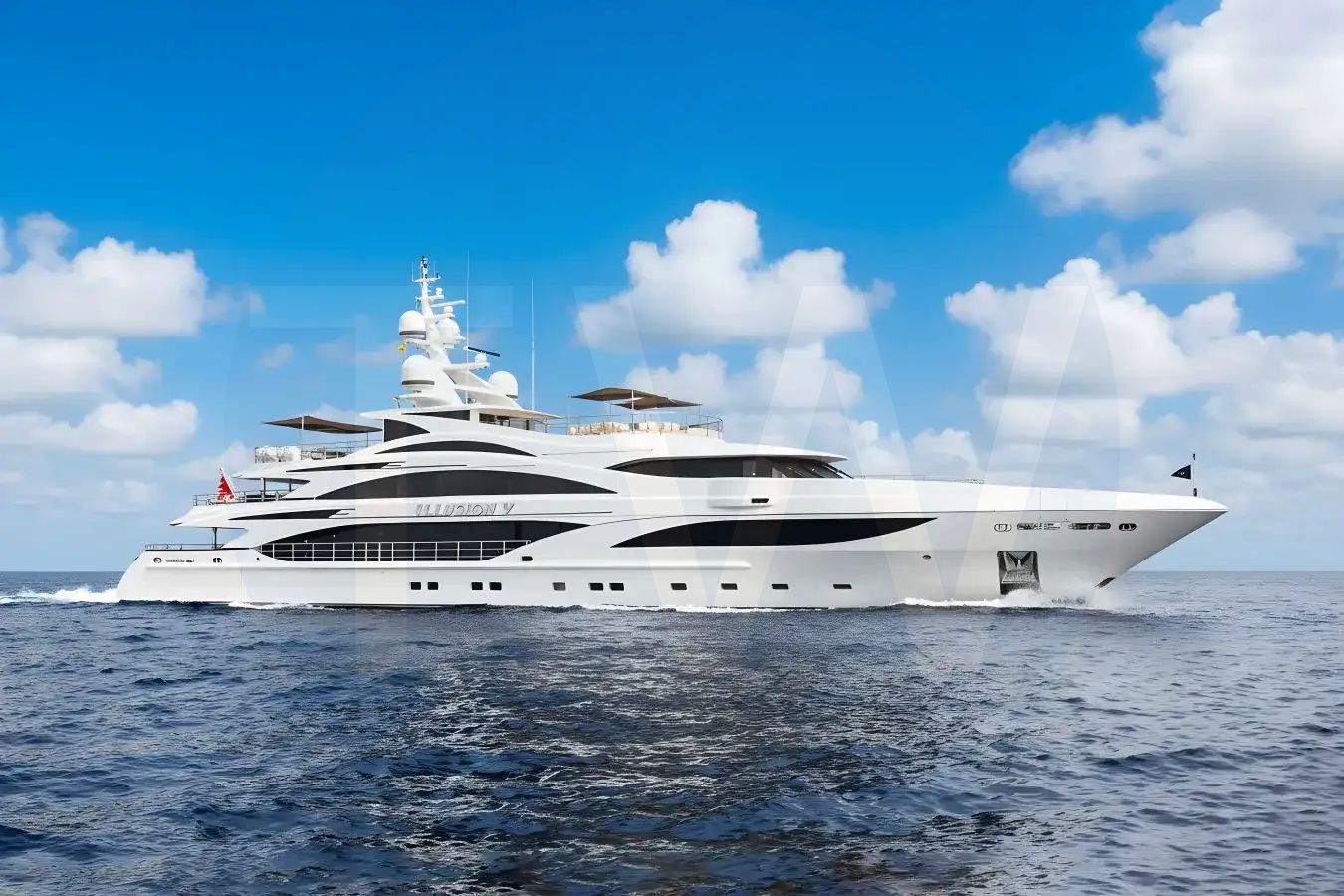 White Illusion V yacht - 2026 guide with the owner of the world's 697th largest yacht, the 41st largest yacht built by superyacht builder Benetti Yachts, based in Italy.