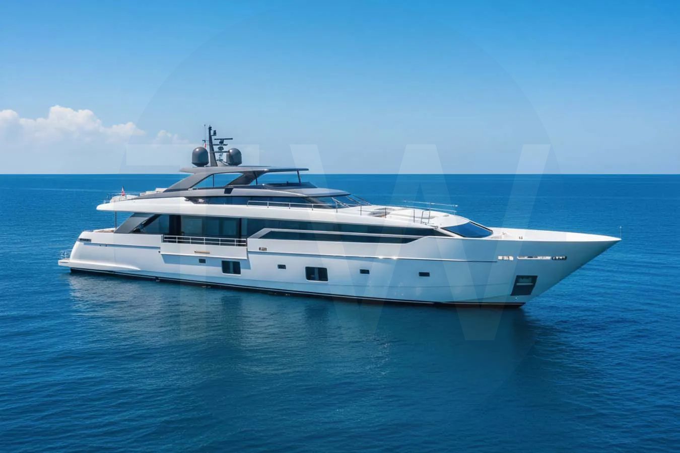 White Sofi VI yacht - 2026 guide with the owner of the world's 3541st largest yacht, the 121st largest yacht built by superyacht builder Sanlorenzo, based in Italy.