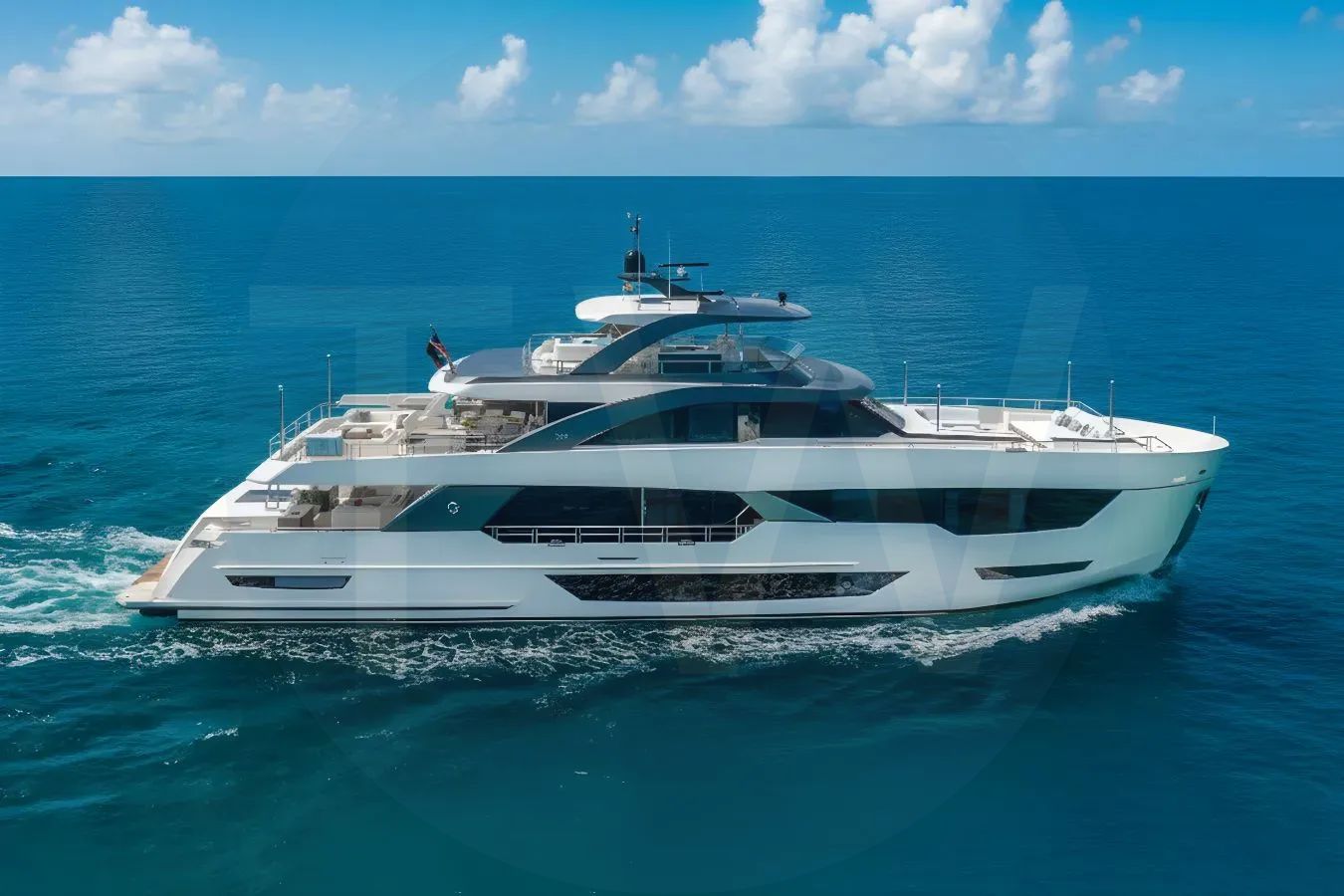 White Entrepreneur yacht - 2026 guide with the owner of the world's 3861st largest yacht, the 9th largest yacht built by superyacht builder Ocean Alexander, based in Taiwan.