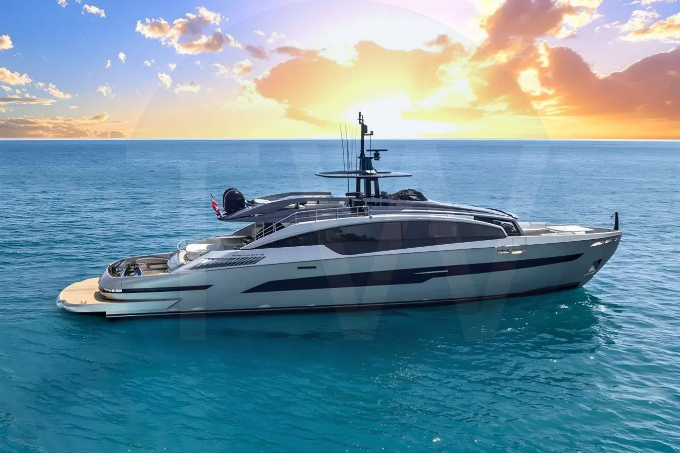 White Caffeine yacht - 2026 guide with the owner of the world's 3989th largest yacht, the 16th largest yacht built by superyacht builder Pershing, based in Italy.