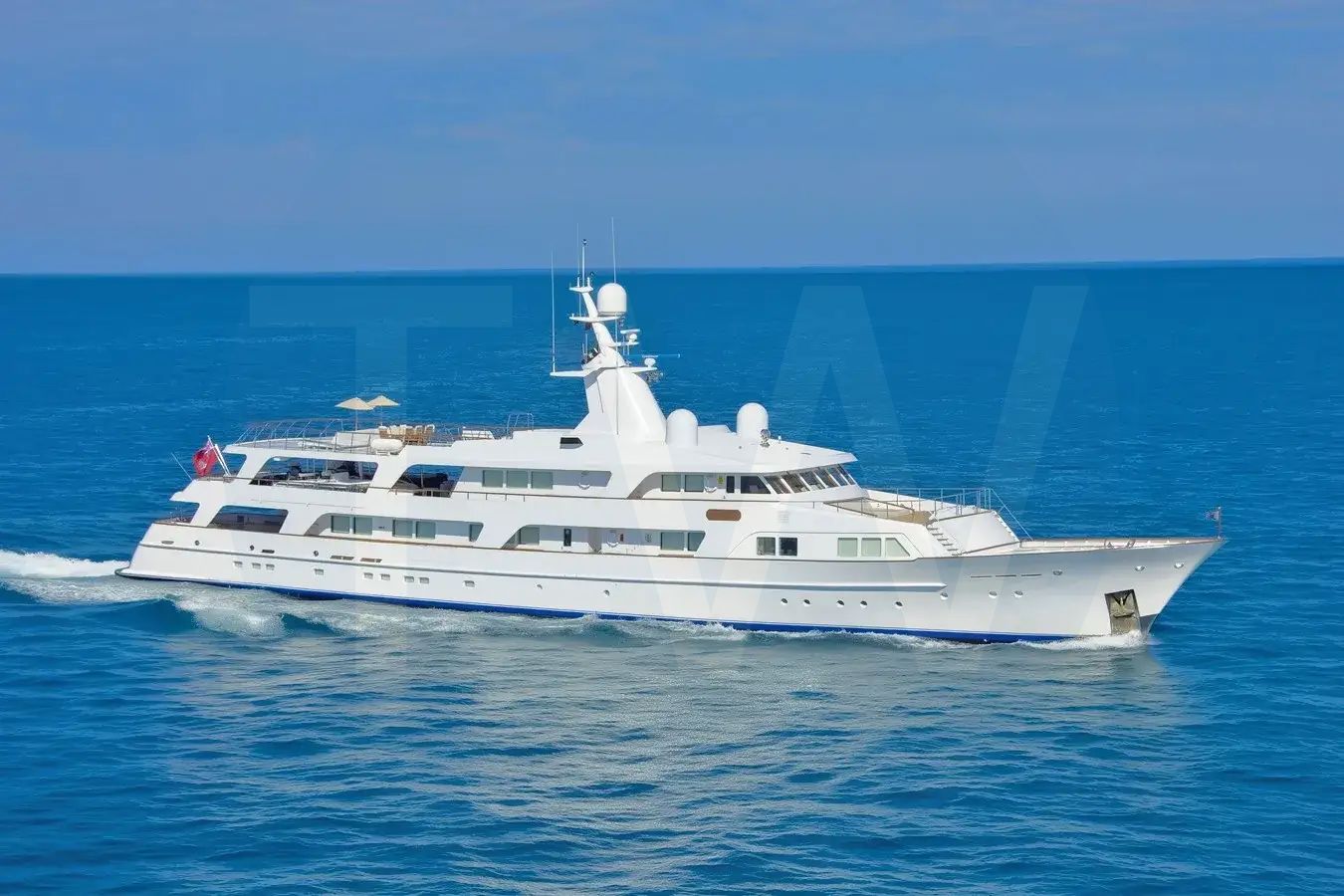 White Victory yacht for sale and price, showing the details and features of the interior and exterior available for purchase from LIME Yachts and Brokerage located in Fort Lauderdale Florida.
