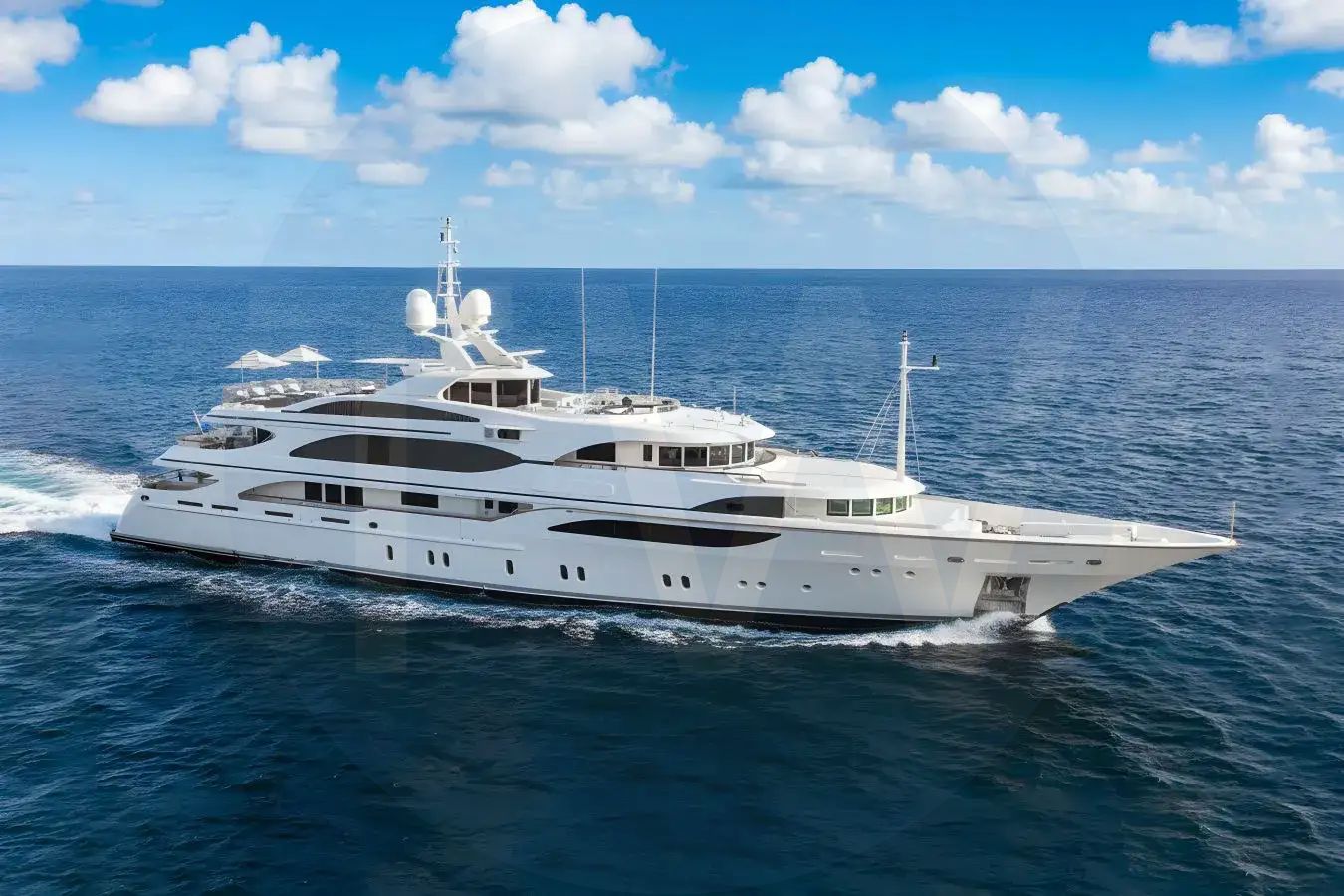 White Galaxy yacht - 2026 guide with the owner of the world's 763rd largest yacht, the 43rd largest yacht built by superyacht builder Benetti Yachts, based in Italy.