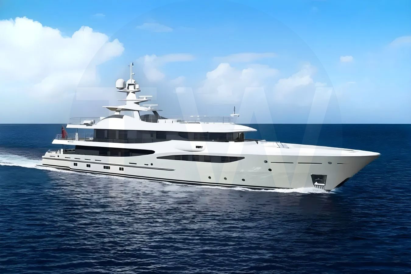 White Galene yacht - 2026 guide with the owner of the world's 819th largest yacht, the 58th largest yacht built by superyacht builder Amels, based in Netherlands.