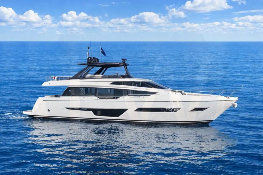 White Alveare yacht for sale and price, showing the details and features of the interior and exterior available for purchase from LIME Yachts and Brokerage located in Fort Lauderdale Florida.