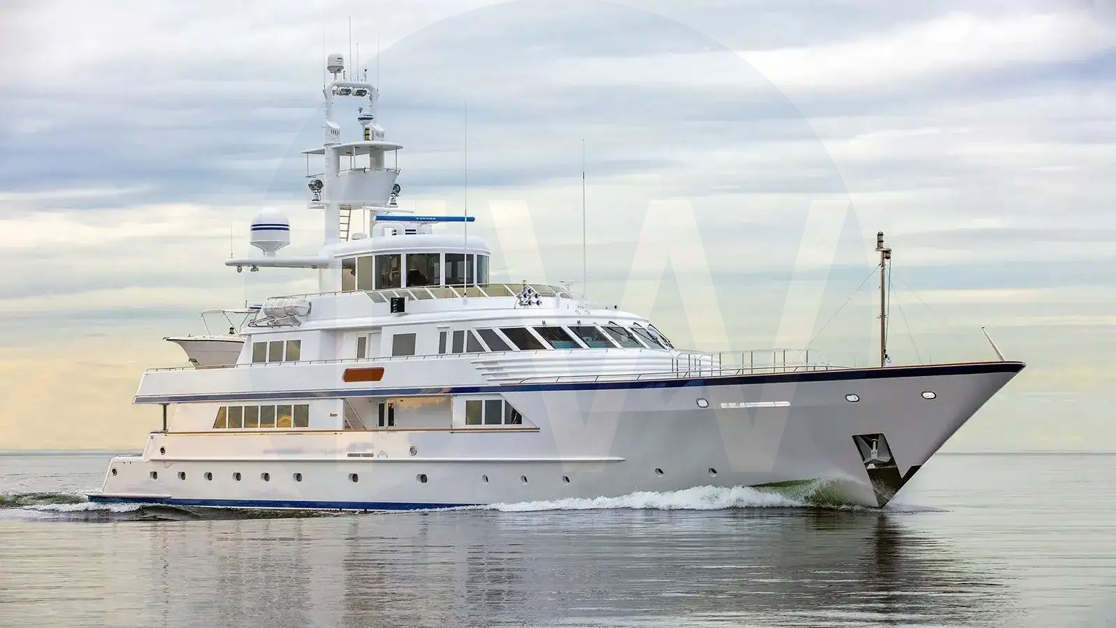 White Ice Bear yacht for sale and price, showing the details and features of the interior and exterior available for purchase from LIME Yachts and Brokerage located in Fort Lauderdale Florida.