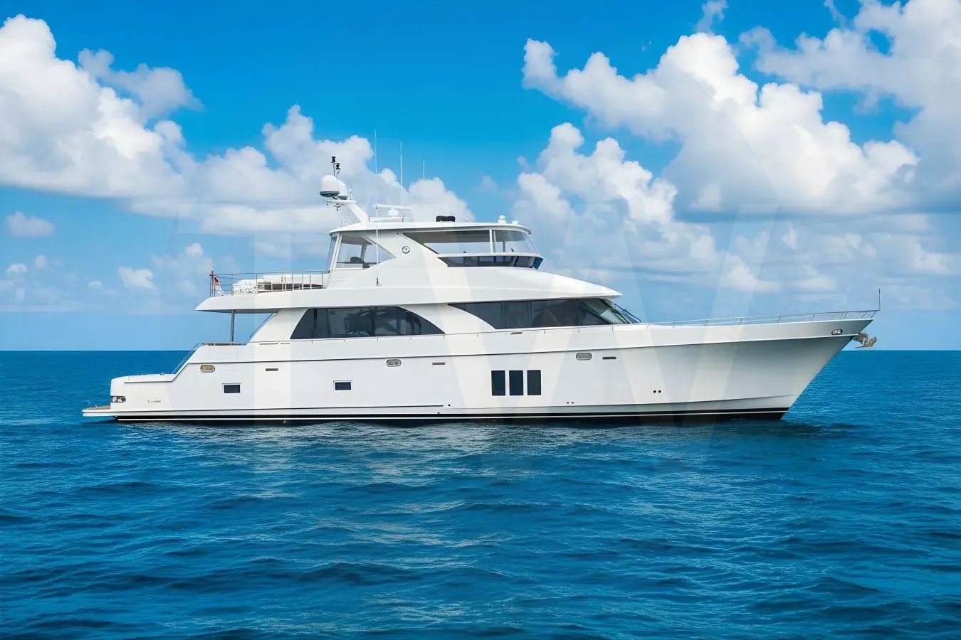 White Rhondavous yacht for sale and price, showing the details and features of the interior and exterior available for purchase from LIME Yachts and Brokerage located in Fort Lauderdale Florida.