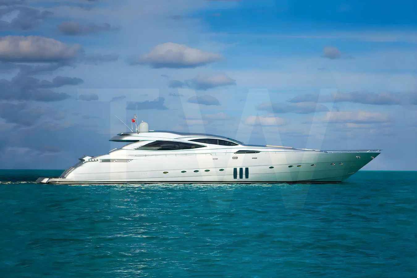 White Shooting Star yacht - 2026 guide with the owner of the world's 3980th largest yacht, the 8th largest yacht built by superyacht builder Pershing, based in Italy.