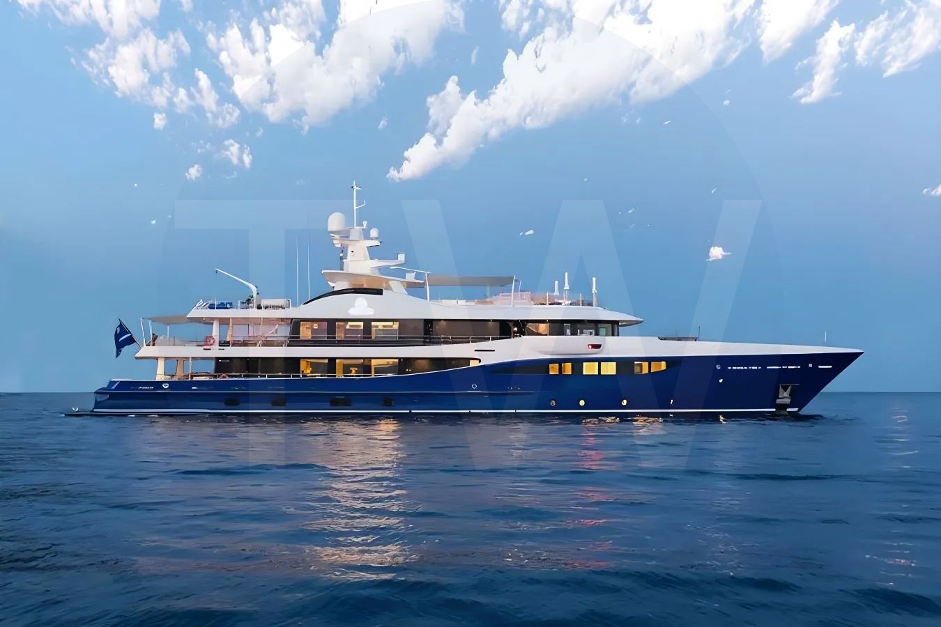 White Nomad yacht - 2026 guide with the owner of the world's 819th largest yacht, the 58th largest yacht built by superyacht builder Amels, based in Netherlands.