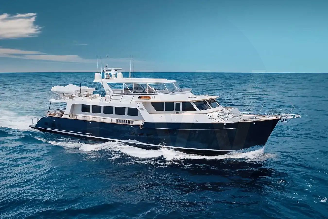 White Virginia Sea yacht - 2026 guide with the owner of the world's 8479th largest yacht, the 11th largest yacht built by superyacht builder Marlow, based in China.